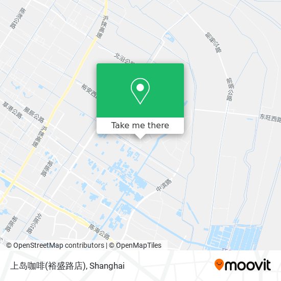 上岛咖啡(裕盛路店) map