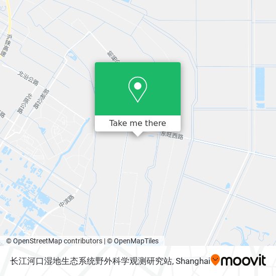 长江河口湿地生态系统野外科学观测研究站 map