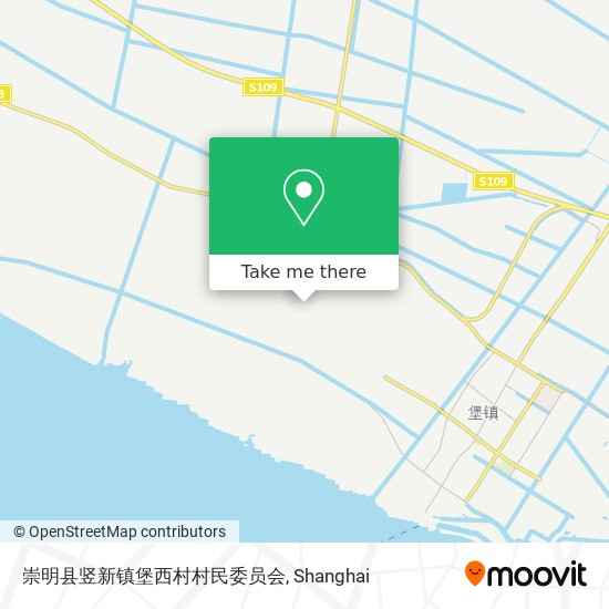崇明县竖新镇堡西村村民委员会 map
