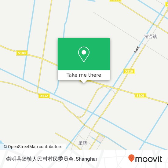崇明县堡镇人民村村民委员会 map
