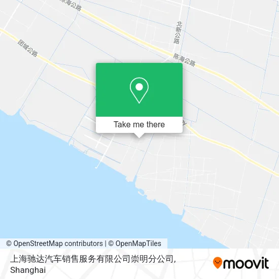 上海驰达汽车销售服务有限公司崇明分公司 map