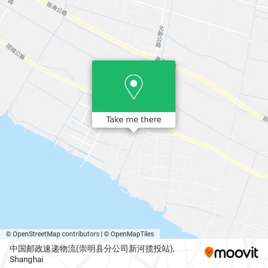 中国邮政速递物流(崇明县分公司新河揽投站) map