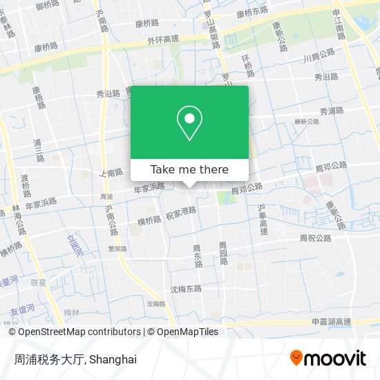 周浦税务大厅 map