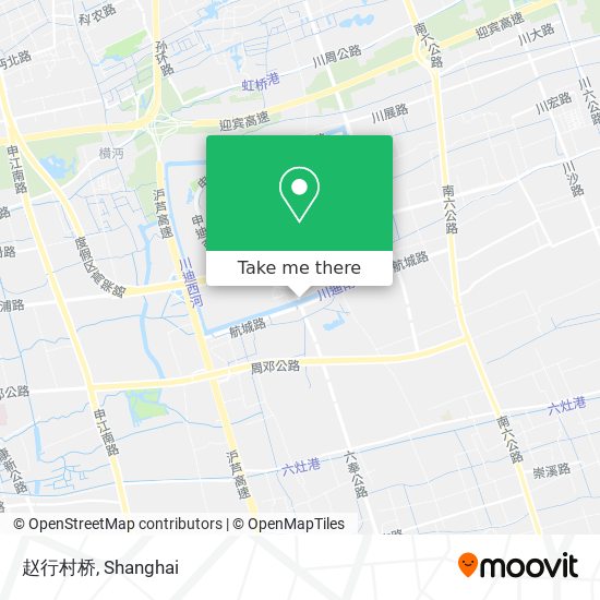 赵行村桥 map