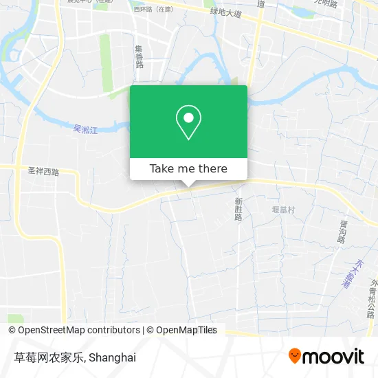 草莓网农家乐 map