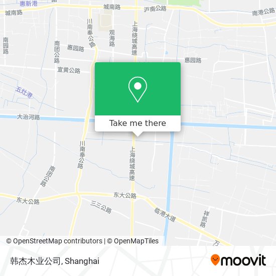 韩杰木业公司 map