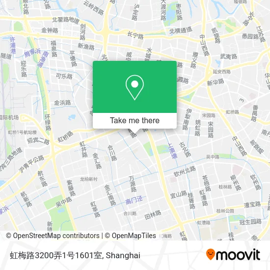 虹梅路3200弄1号1601室 map