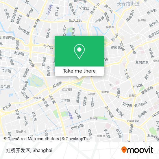 虹桥开发区 map