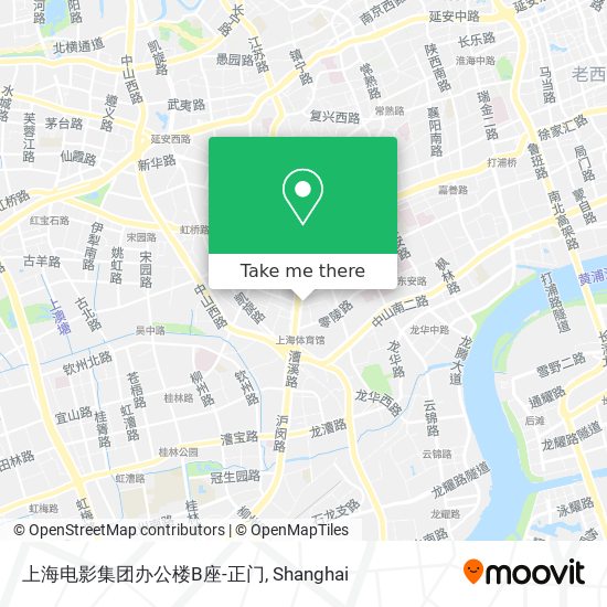 上海电影集团办公楼B座-正门 map