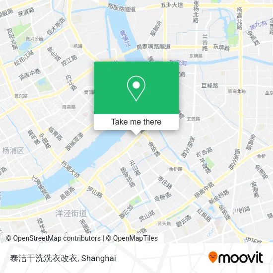 泰洁干洗洗衣改衣 map