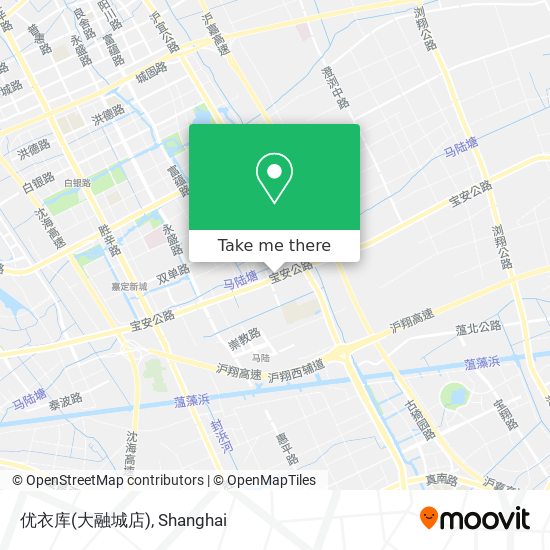 优衣库(大融城店) map