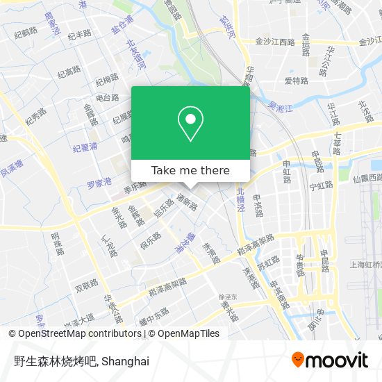 野生森林烧烤吧 map
