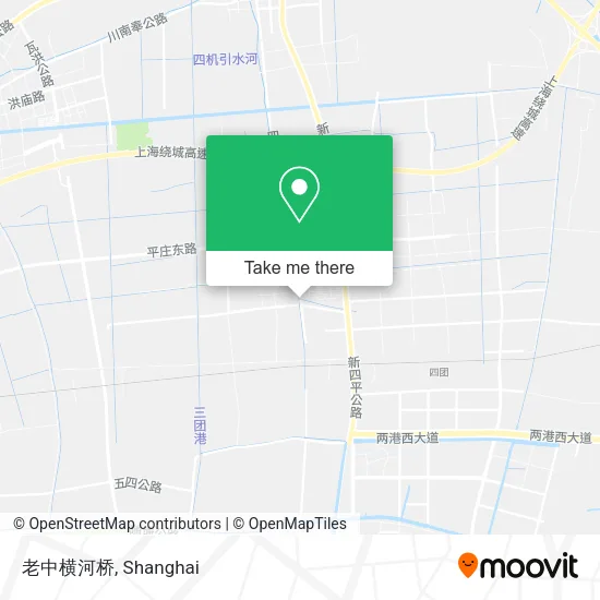 老中横河桥 map
