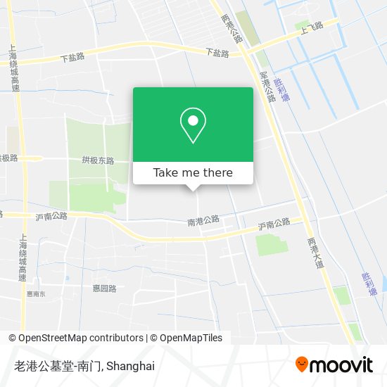 老港公墓堂-南门 map