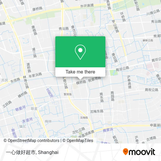 一心做好超市 map