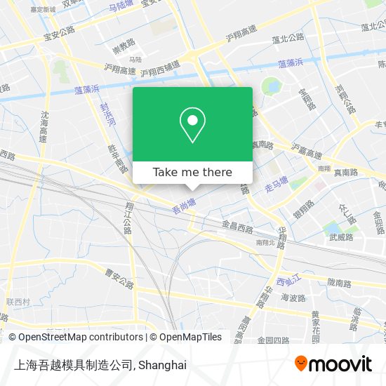 上海吾越模具制造公司 map