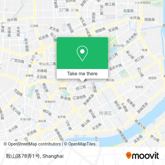 鞍山路78弄1号 map