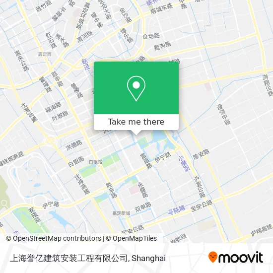 上海誉亿建筑安装工程有限公司 map