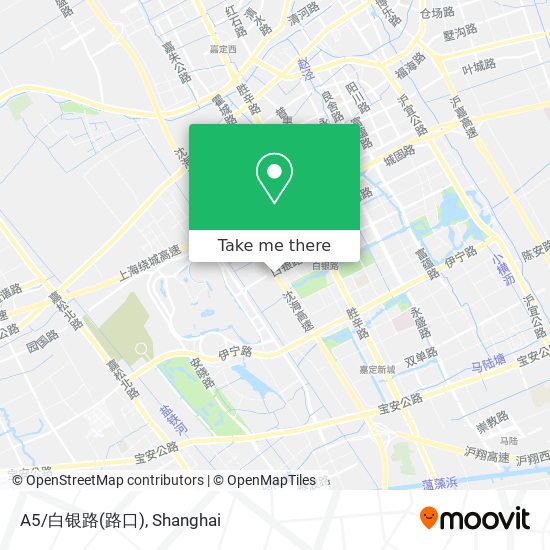 A5/白银路(路口) map