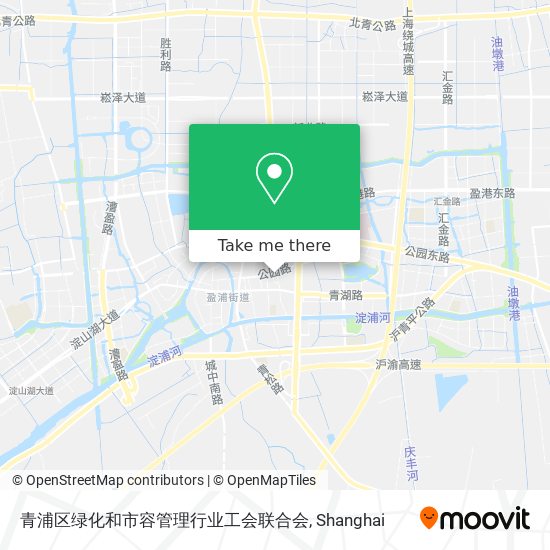 青浦区绿化和市容管理行业工会联合会 map