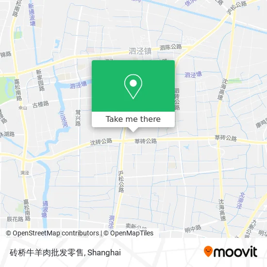 砖桥牛羊肉批发零售 map