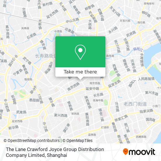 The Lane Crawford Joyce Group Distribution Company Limited map