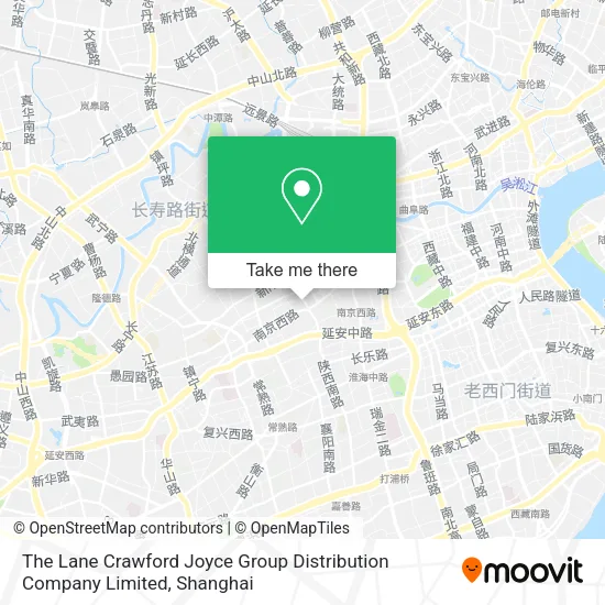 The Lane Crawford Joyce Group Distribution Company Limited map