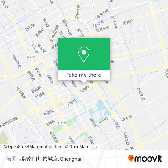 德国马牌南门灯饰城店 map