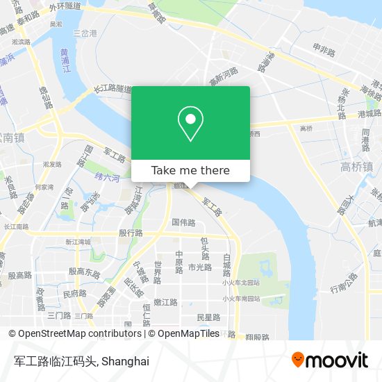 军工路临江码头 map