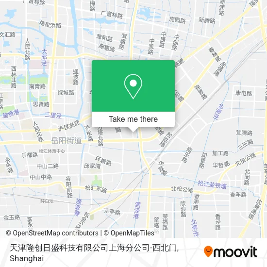 天津隆创日盛科技有限公司上海分公司-西北门 map