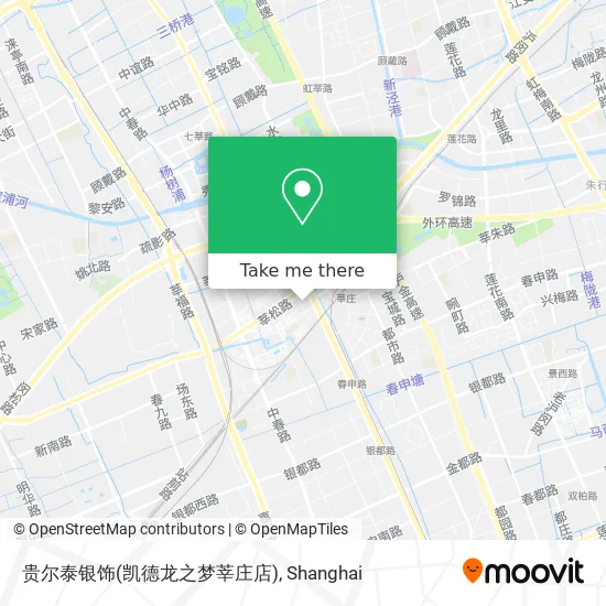 贵尔泰银饰(凯德龙之梦莘庄店) map