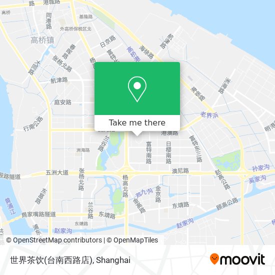 世界茶饮(台南西路店) map