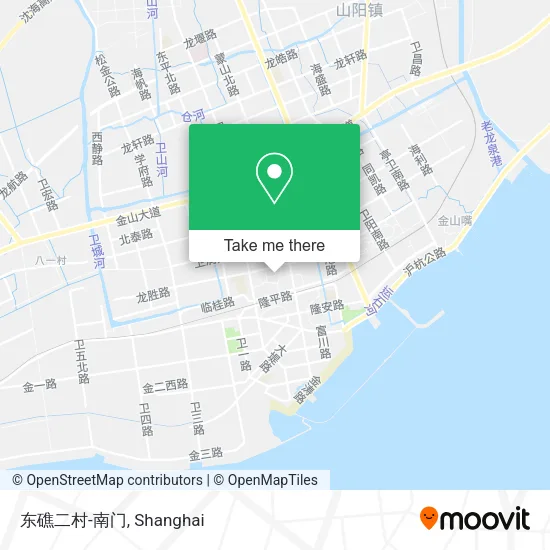东礁二村-南门 map