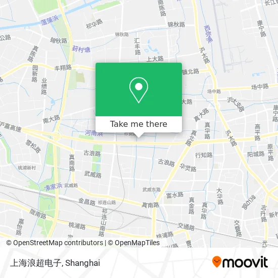 上海浪超电子 map