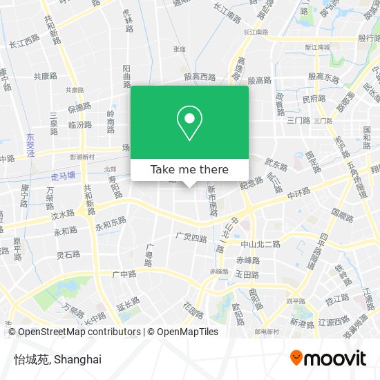 怡城苑 map