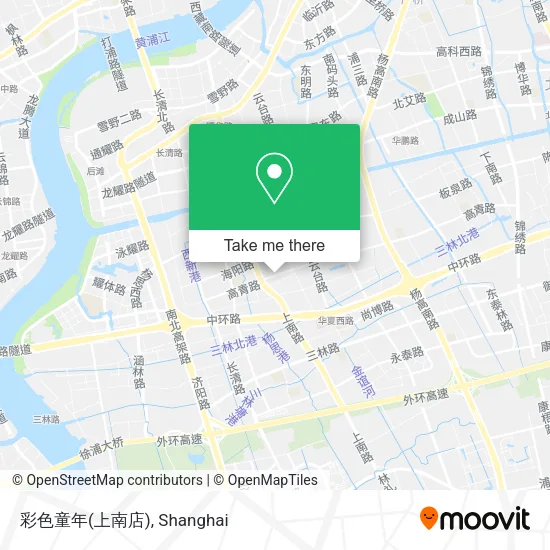 彩色童年(上南店) map