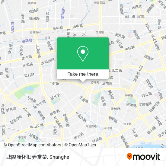 城隍庙怀旧弄堂菜 map