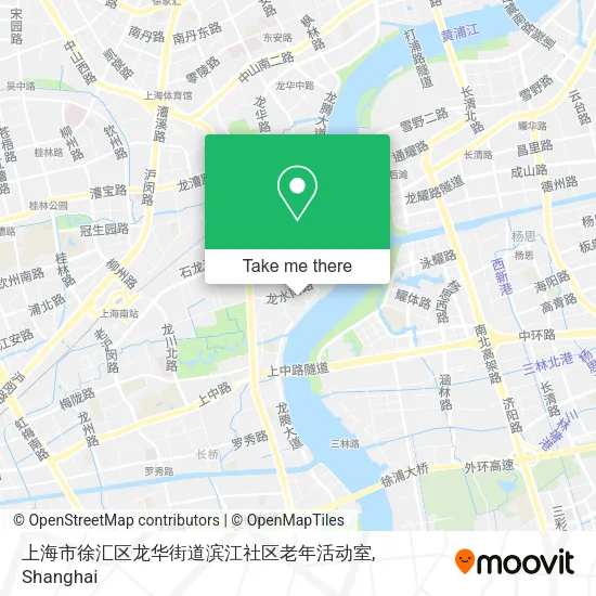 上海市徐汇区龙华街道滨江社区老年活动室 map