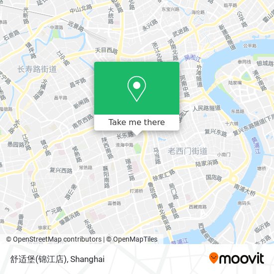 舒适堡(锦江店) map