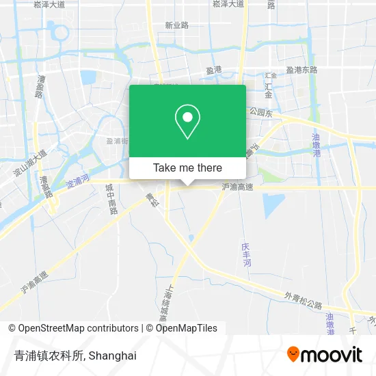 青浦镇农科所 map