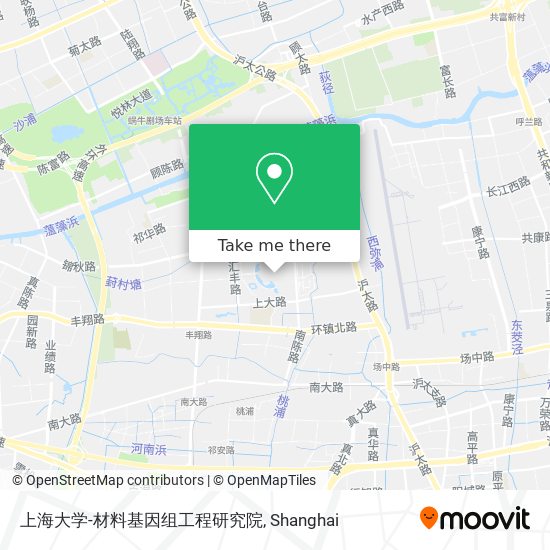 上海大学-材料基因组工程研究院 map