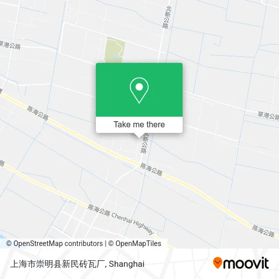 上海市崇明县新民砖瓦厂 map