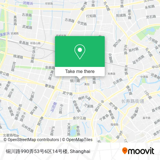 铜川路990弄53号6区14号楼 map