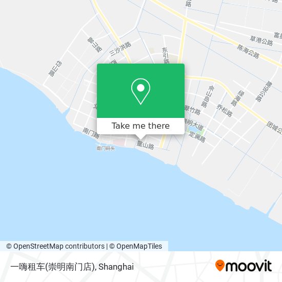一嗨租车(崇明南门店) map