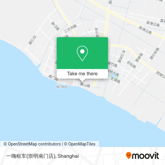 一嗨租车(崇明南门店) map