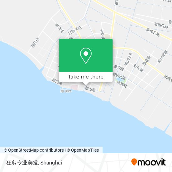 狂剪专业美发 map