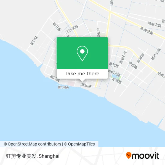 狂剪专业美发 map