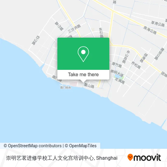 崇明艺茗进修学校工人文化宫培训中心 map