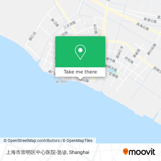 上海市崇明区中心医院-急诊 map