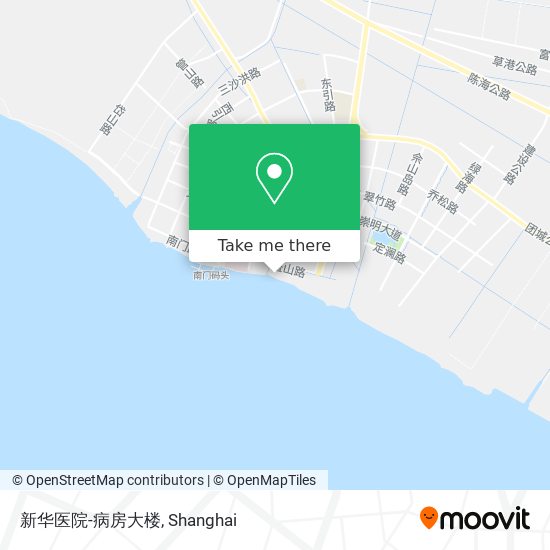 新华医院-病房大楼 map